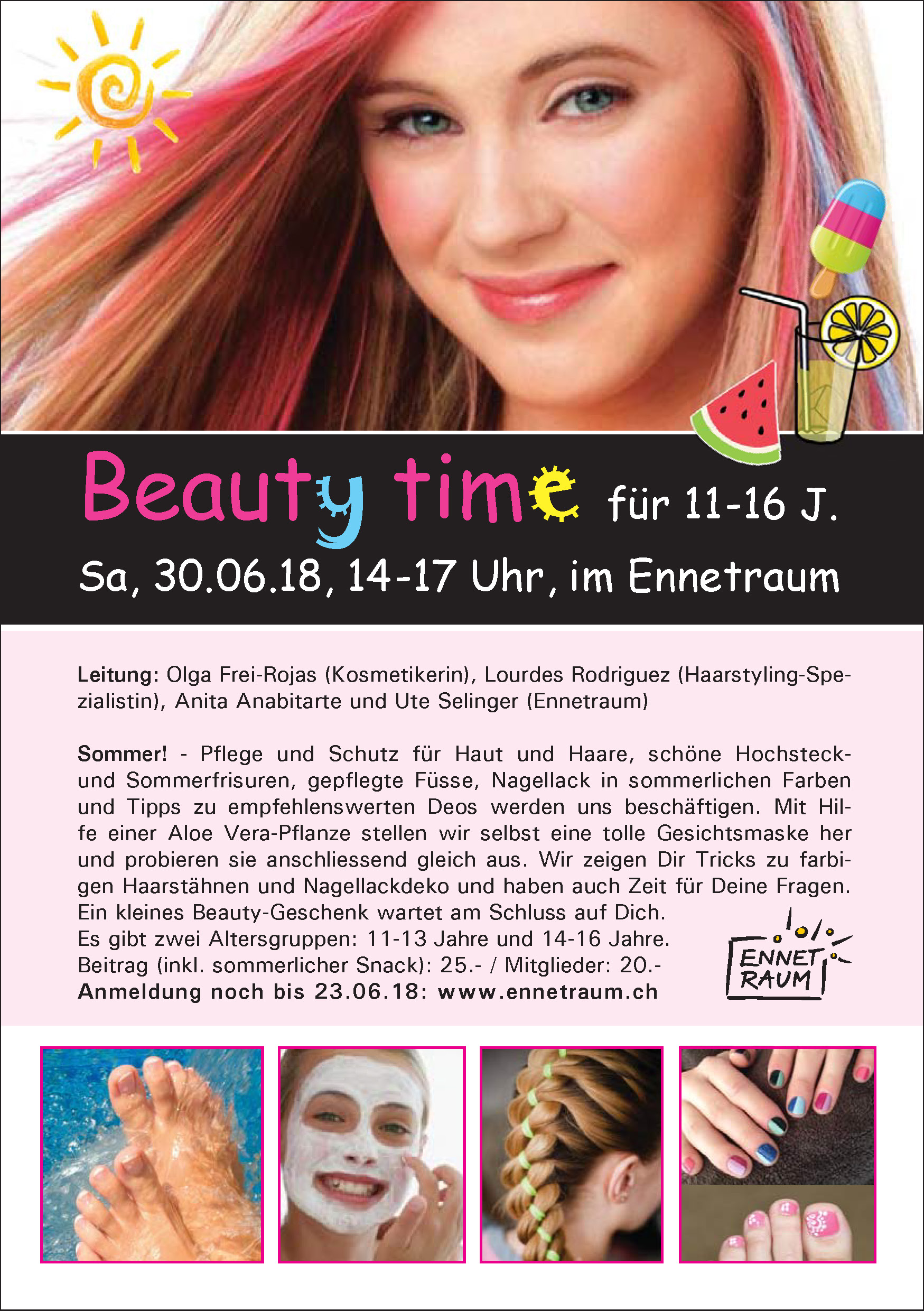 Flyer Beauty time 30.06.18
